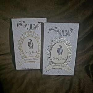 Pretty Vulgar Early Bird Eyeshadow Palette - White & Gold Packaging
